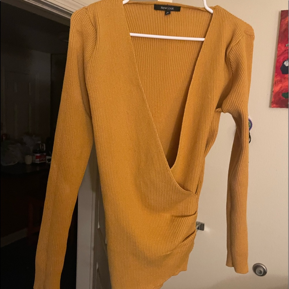 Orange/Red womens top
